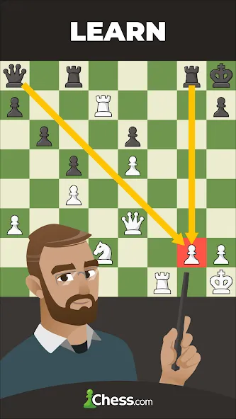 Chess - Play and Learn МОД/Взлом [Деньги, Монеты и Меню MOD] Screenshot 5