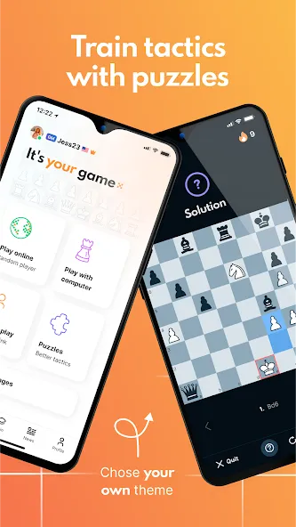 chess24 > Play, Train & Watch МОД/Взлом [Бесконечные деньги, Монеты и Мега MOD] Screenshot 2