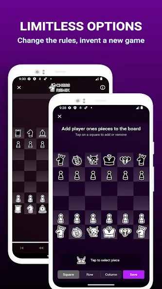 Chess Remix - Chess variants (Чес Ремикс) МОД/Взлом [Меню, Бесконечные монеты и Открытые уровни] Screenshot 4