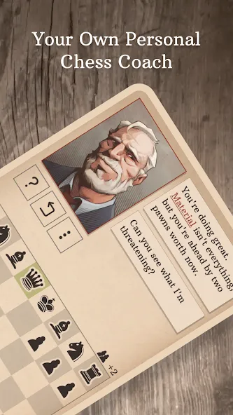 Learn Chess with Dr. Wolf МОД/Взлом [Деньги, Монеты и Меню MOD] Screenshot 2