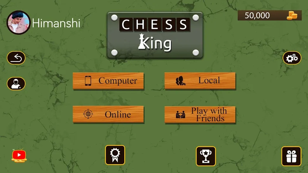 Chess King™- Multiplayer Chess (Чесс Кинг) МОД/Взлом [Много монет, Открытые уровни и Мега MOD] Screenshot 1