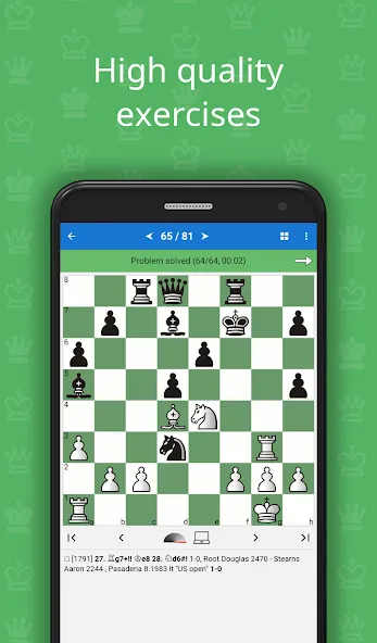 Mate in 2 (Chess Puzzles) МОД/Взлом [Много денег, Монет и Все открыто] Screenshot 1