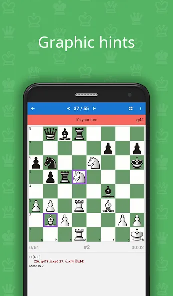 Mate in 2 (Chess Puzzles) МОД/Взлом [Много денег, Монет и Все открыто] Screenshot 2
