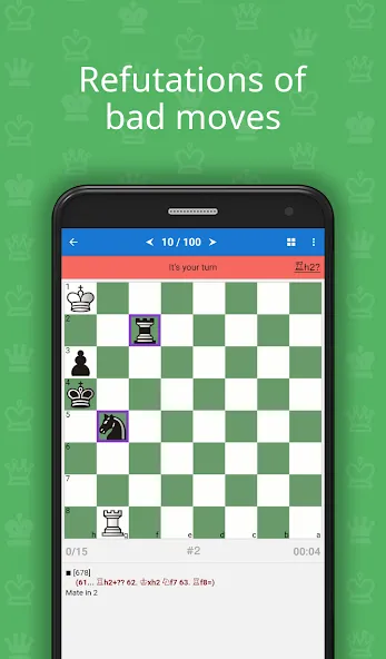 Mate in 2 (Chess Puzzles) МОД/Взлом [Много денег, Монет и Все открыто] Screenshot 3
