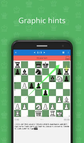 Chess Opening Lab (1400-2000) МОД/Взлом [Много монет, Открытые уровни и Мега MOD] Screenshot 1