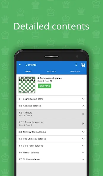 Chess Opening Lab (1400-2000) МОД/Взлом [Много монет, Открытые уровни и Мега MOD] Screenshot 5