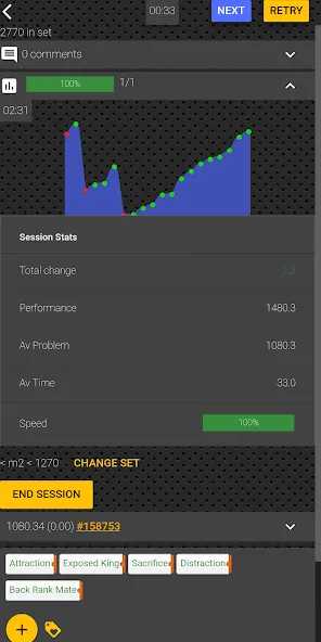 Chess tempo - Train chess tact (Шахматный темп) МОД/Взлом [Много денег, Монет и Все открыто] Screenshot 2