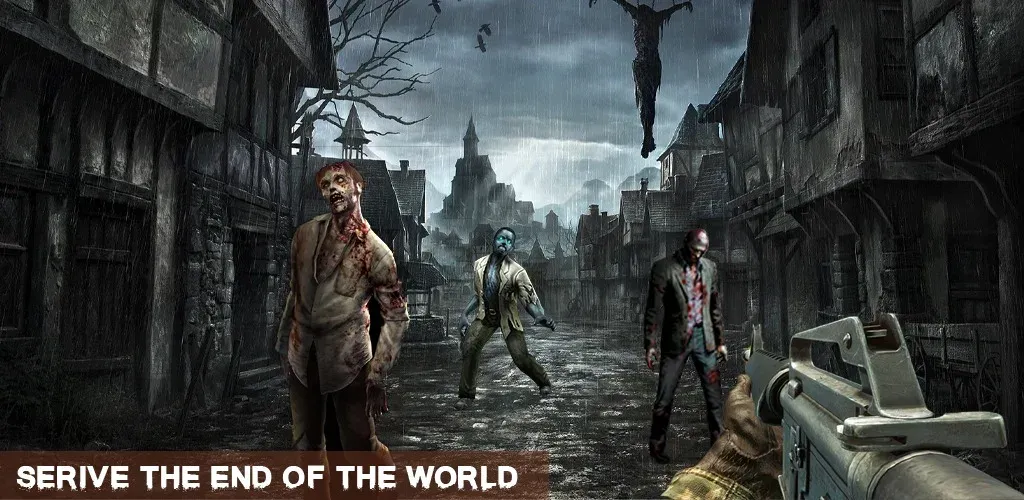 Zombie Games 3d 2024 : fps War МОД/Взлом [Все открыто, Дополнительные деньги и Меню MOD] Screenshot 5