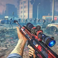 Скачать Взломанная Zombie Games 3d 2024 : fps War на Андроид - Бесконечные патроны
