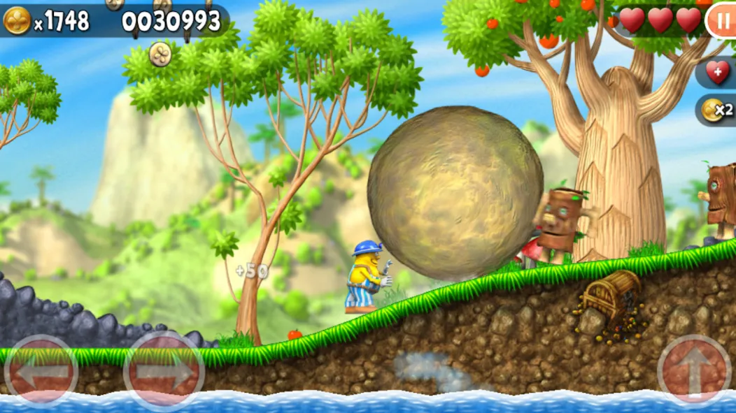 Incredible Jack: Jump & Run (Инкредибл Джек) МОД/Взлом [Много монет, Открытые уровни и Мега MOD] Screenshot 1