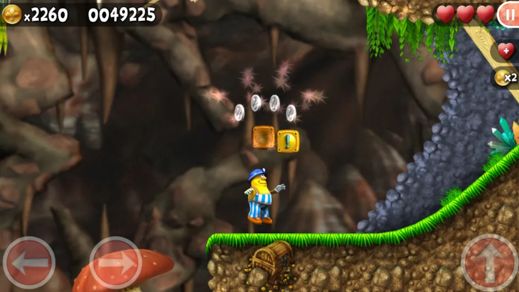 Incredible Jack: Jump & Run (Инкредибл Джек) МОД/Взлом [Много монет, Открытые уровни и Мега MOD] Screenshot 3