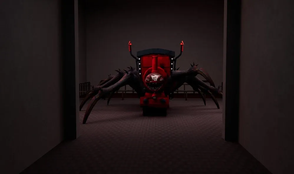 Spider Train Monsters Survival (Спайдер Трейн Монстерс Сурвайвал) МОД/Взлом [Деньги, Монеты и Меню MOD] Screenshot 1