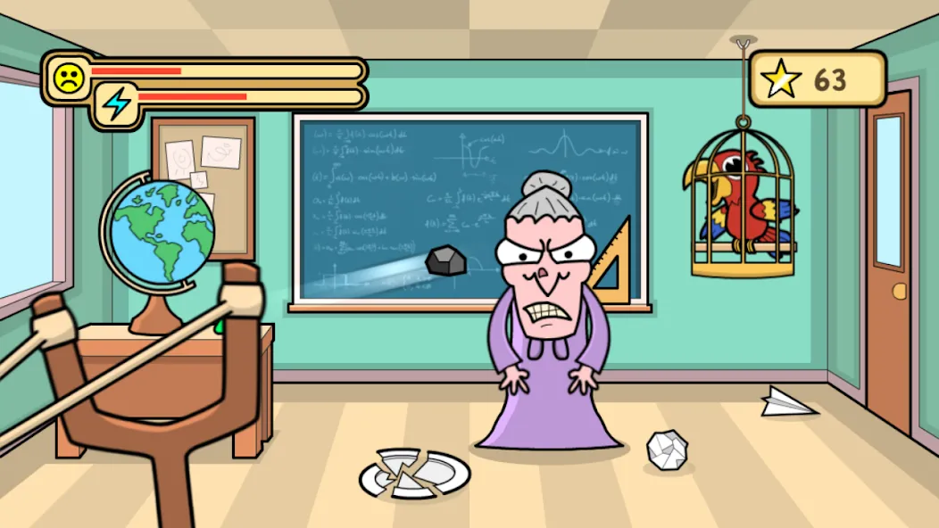 Bash the Teacher! School Prank МОД/Взлом [Бесконечные деньги, Монеты и Мега MOD] Screenshot 2