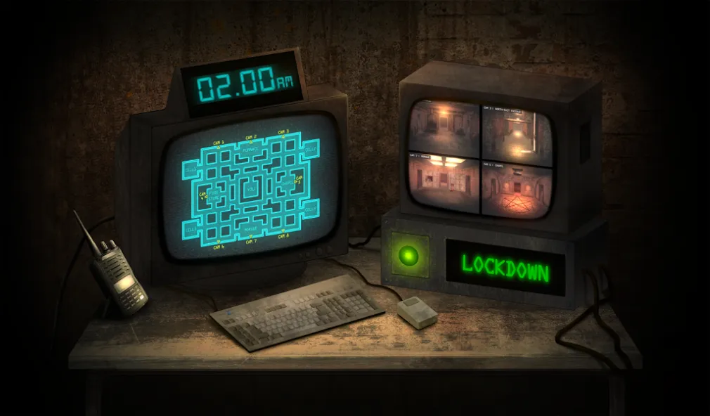 Asylum Night Shift 2 (Азайлум Найт Шифт 2) МОД/Взлом [Много монет, Открытые уровни и Мега MOD] Screenshot 1