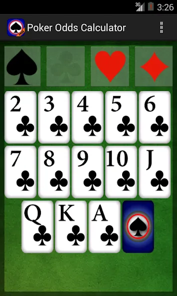 Poker Odds Calculator (Покер Оддс Калькулятор) МОД/Взлом [Меню, Бесконечные монеты и Открытые уровни] Screenshot 5