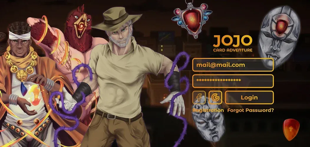 JOJO: Card Adventure－TCG & CCG (Джоджо) МОД/Взлом [Бесконечные деньги, Монеты и Мега MOD] Screenshot 2