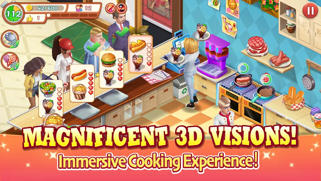 The Cooking Show (Зе Кукинг Шоу) МОД/Взлом [Бесконечные деньги, Монеты и Мега MOD] Screenshot 2