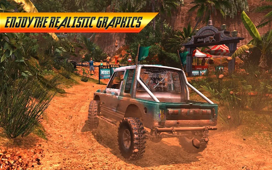 Offroad Jeep Driving Simulator МОД/Взлом [Много денег, Монет и Все открыто] Screenshot 4