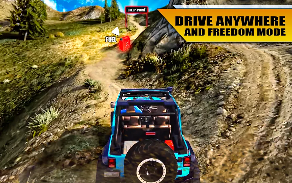Off Road Jeep Drive Simulator МОД/Взлом [Деньги, Монеты и Меню MOD] Screenshot 1