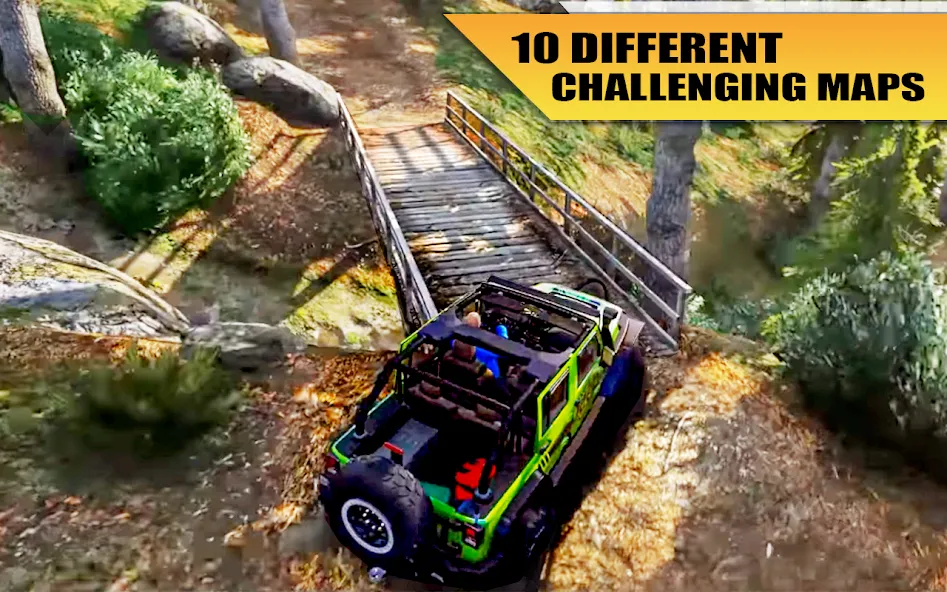 Off Road Jeep Drive Simulator МОД/Взлом [Деньги, Монеты и Меню MOD] Screenshot 4