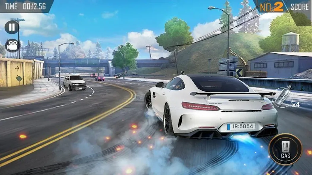 Real City Drift Racing Driving (Риал Сити Дрифт Рейсинг Драйвинг) МОД/Взлом [Деньги, Монеты и Меню MOD] Screenshot 3