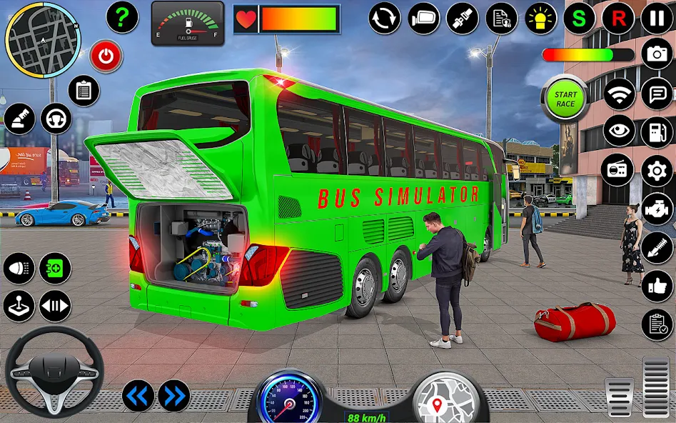 City Bus Simulator 3D Bus Game (Симулятор городского автобуса 3D  игра   ) МОД/Взлом [Много денег, Монет и Все открыто] Screenshot 2