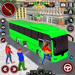 Скачать City Bus Simulator 3D Bus Game взлом на много денег и всё разблокировано на Андроид бесплатно