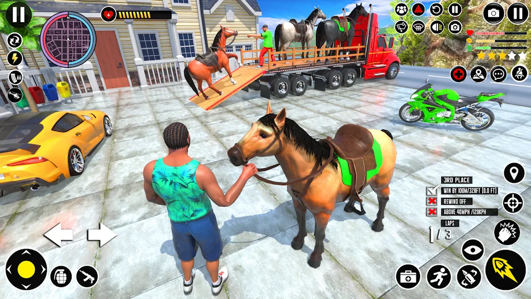 Animal Transport Truck Game 3D (Игра Грузовик для перевозки животных) МОД/Взлом [Много денег, Монет и Все открыто] Screenshot 2
