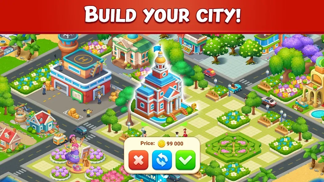 Farm City: Farming & Building (Фарм Сити) МОД/Взлом [Много денег, Монет и Все открыто] Screenshot 4