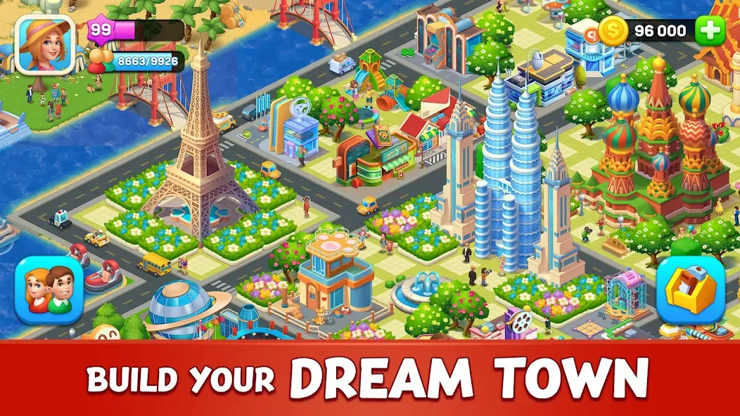 Farm City: Farming & Building (Фарм Сити) МОД/Взлом [Много денег, Монет и Все открыто] Screenshot 5