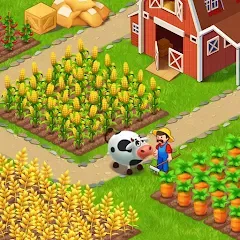 Скачать Farm City: Farming & Building взлом на много денег и алмазов на Андроид бесплатно