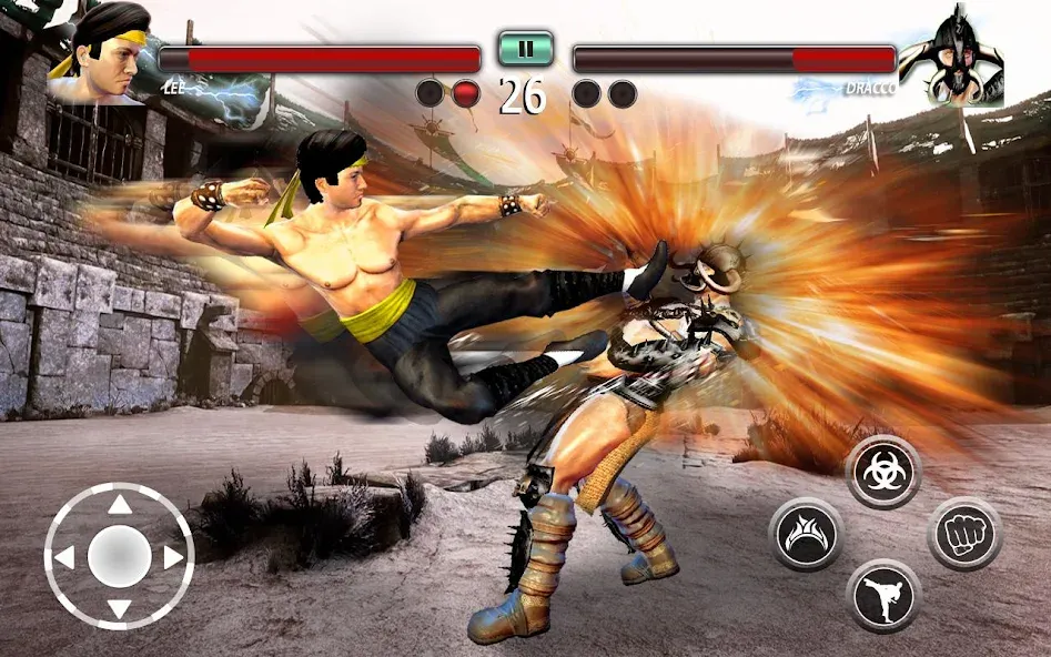 Ninja Games Fighting: Kung Fu (Ниндзя Игры Борьбы) МОД/Взлом [Все открыто, Дополнительные деньги и Меню MOD] Screenshot 3