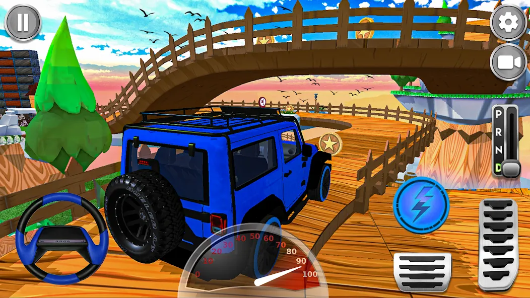 Mountain Climb 4x4 Car Games (Маунтин Клайм 4х4 игры на машинах) МОД/Взлом [Много денег, Монет и Все открыто] Screenshot 5