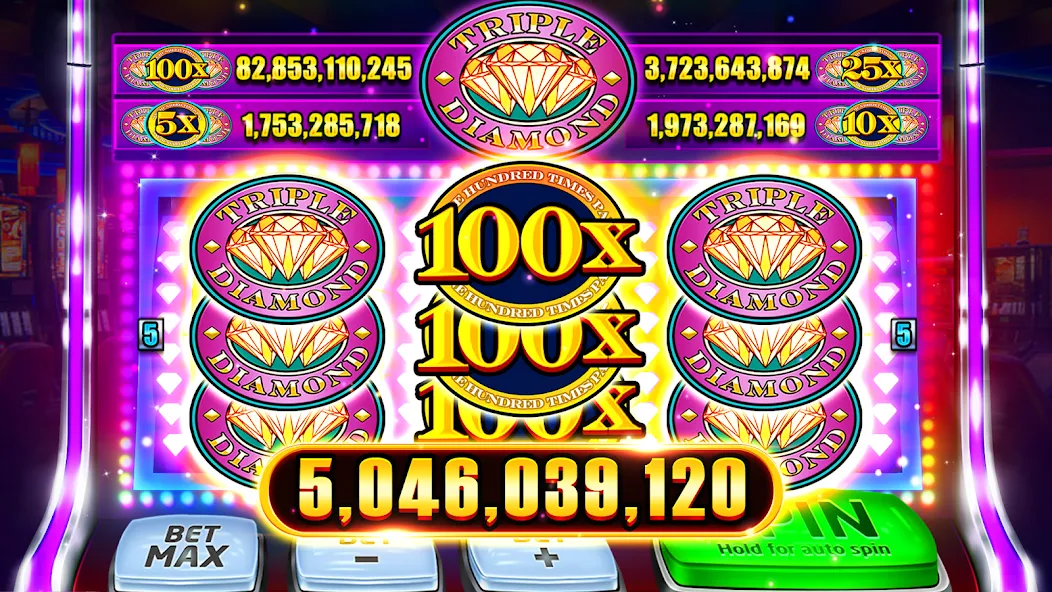 Double Fortune Casino Games (Дабл Фортюн Казино Игры) МОД/Взлом [Меню, Бесконечные монеты и Открытые уровни] Screenshot 1