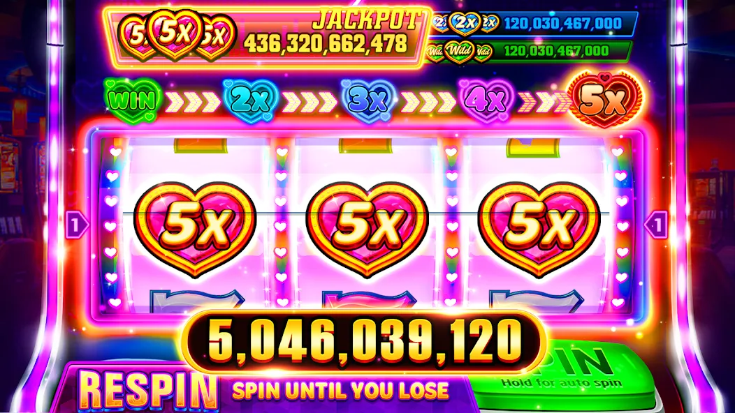 Double Fortune Casino Games (Дабл Фортюн Казино Игры) МОД/Взлом [Меню, Бесконечные монеты и Открытые уровни] Screenshot 3