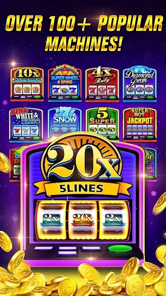 Double Fortune Casino Games (Дабл Фортюн Казино Игры) МОД/Взлом [Меню, Бесконечные монеты и Открытые уровни] Screenshot 4