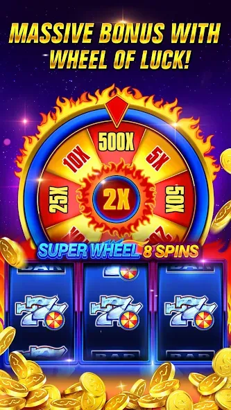 Double Fortune Casino Games (Дабл Фортюн Казино Игры) МОД/Взлом [Меню, Бесконечные монеты и Открытые уровни] Screenshot 5
