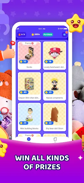 Claw Eden - Real Claw Machine (Клоу Эден) МОД/Взлом [Бесконечные деньги, Монеты и Мега MOD] Screenshot 2