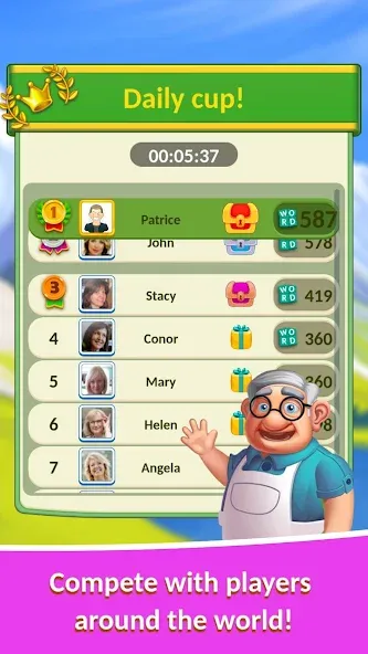 Crocword: Crossword Puzzle МОД/Взлом [Деньги, Монеты и Меню MOD] Screenshot 2