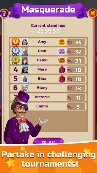 Circus Words: Magic Puzzle МОД/Взлом [Меню, Бесконечные монеты и Открытые уровни] Screenshot 2