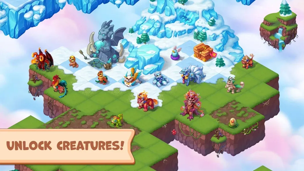 Mergest Kingdom: Merge game МОД/Взлом [Деньги, Монеты и Меню MOD] Screenshot 3