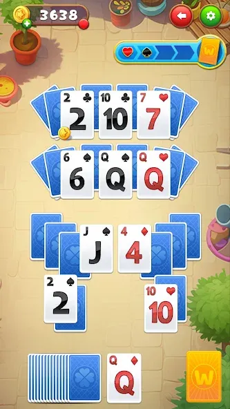 Kings & Queens: Solitaire Game МОД/Взлом [Бесконечные деньги, Монеты и Мега MOD] Screenshot 5