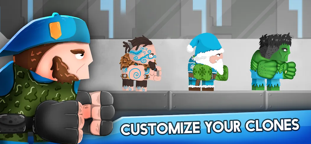 Clone Armies: Battle Game (Клоун армии) МОД/Взлом [Деньги, Монеты и Меню MOD] Screenshot 2