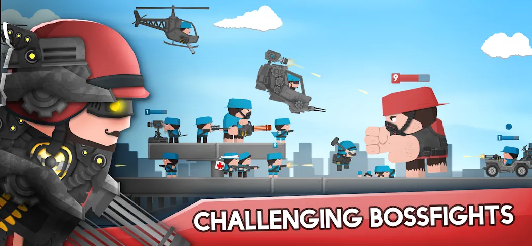 Clone Armies: Battle Game (Клоун армии) МОД/Взлом [Деньги, Монеты и Меню MOD] Screenshot 4