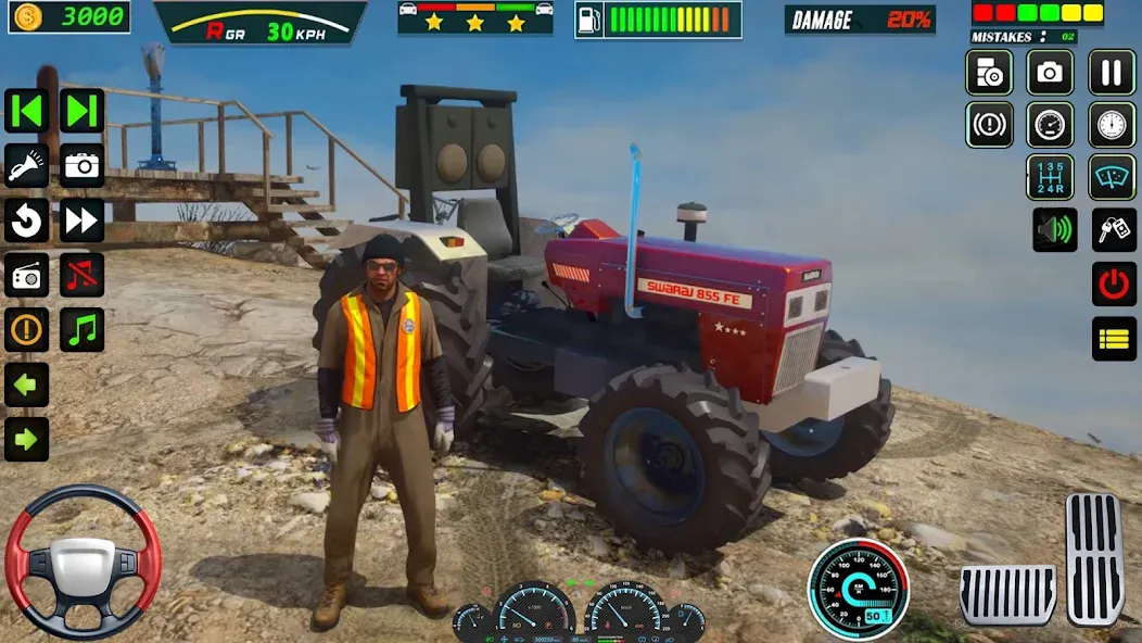 US Tractor Farming Games 3d МОД/Взлом [Бесконечные деньги, Монеты и Мега MOD] Screenshot 3