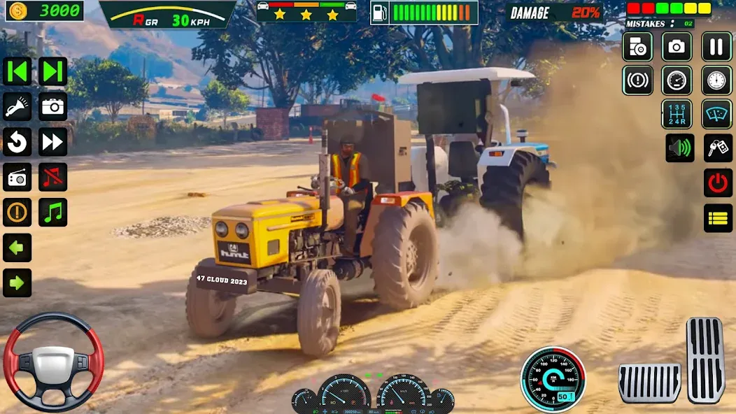 US Tractor Farming Games 3d МОД/Взлом [Бесконечные деньги, Монеты и Мега MOD] Screenshot 4