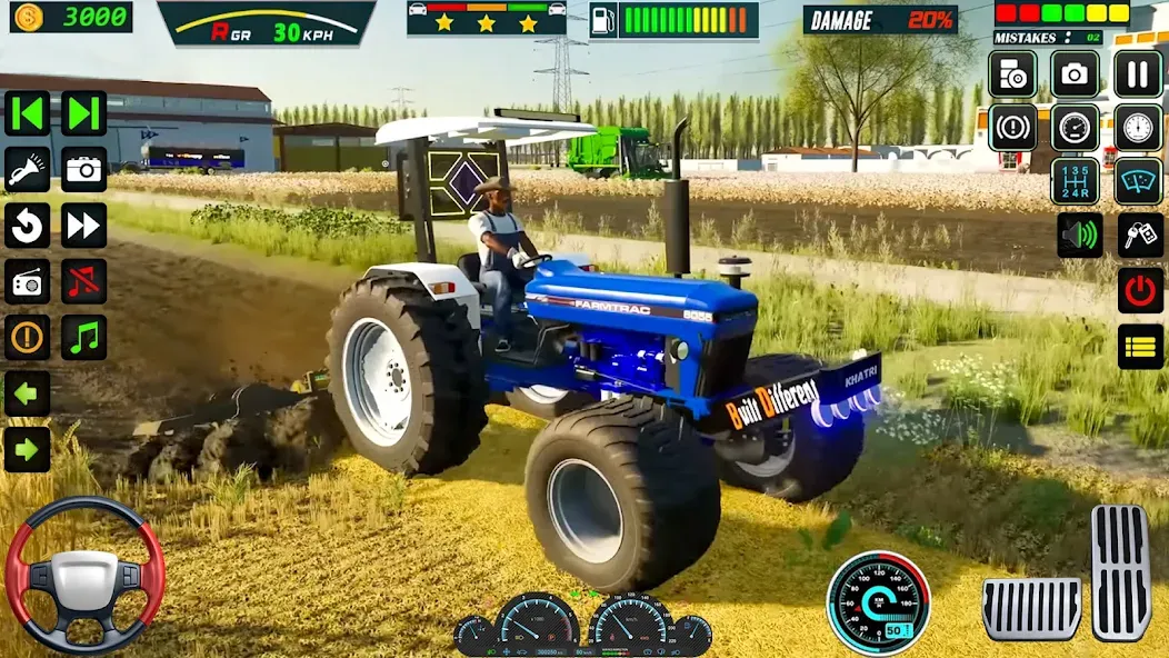 US Tractor Farming Games 3d МОД/Взлом [Бесконечные деньги, Монеты и Мега MOD] Screenshot 5