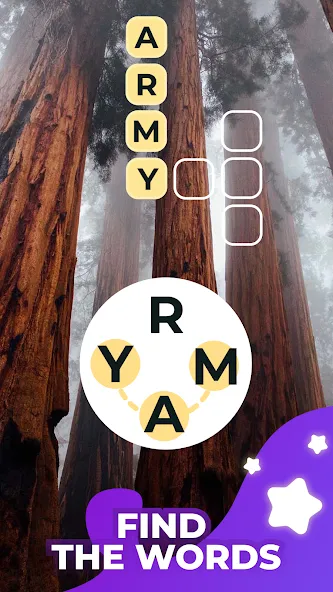 Word Line: Crossword Adventure МОД/Взлом [Все открыто, Дополнительные деньги и Меню MOD] Screenshot 2