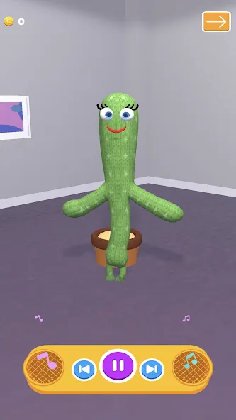 Talking Cactus (Токинг Кактус) МОД/Взлом [Деньги, Монеты и Меню MOD] Screenshot 2