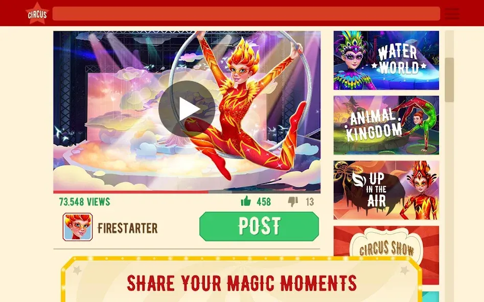 Fantasy Gymnastics МОД/Взлом [Меню, Бесконечные монеты и Открытые уровни] Screenshot 2